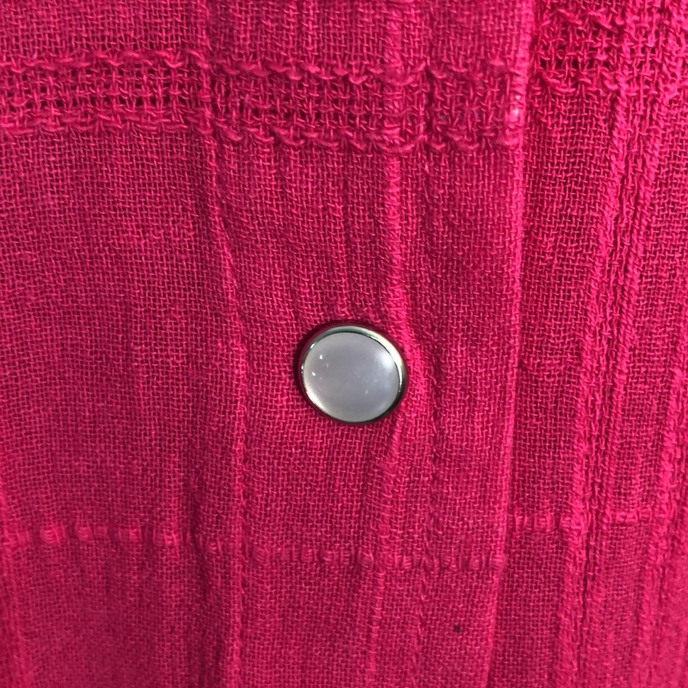 NWOT Woman Within plus size jacket and cami hot pink - Picture 6 of 6